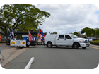Moving onto the parade route.
