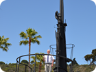 Bugler on the bridge of the USS Roncador (SS-301) Memorial