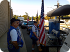 Staging area - Warren, Phill, and Jack