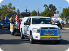 On the parade route